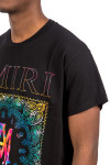 Amiri rainbow bandana tee Amiri  RAINBOW BANDANA TEEzwart - www.credomen.com - Credomen