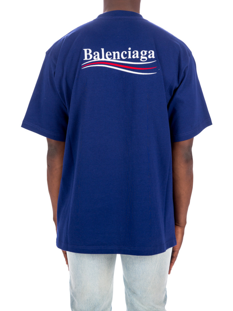 Balenciaga t-shirt Balenciaga  T-SHIRTblauw - www.credomen.com - Credomen