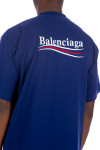 Balenciaga t-shirt Balenciaga  T-SHIRTblauw - www.credomen.com - Credomen