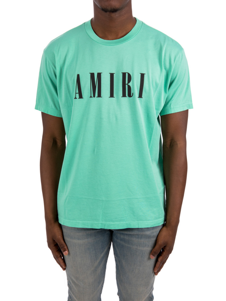 Amiri core logo tee Amiri  CORE LOGO TEEgroen - www.credomen.com - Credomen