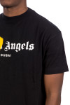 Palm Angels  dubai heart tee Palm Angels   DUBAI HEART TEEzwart - www.credomen.com - Credomen