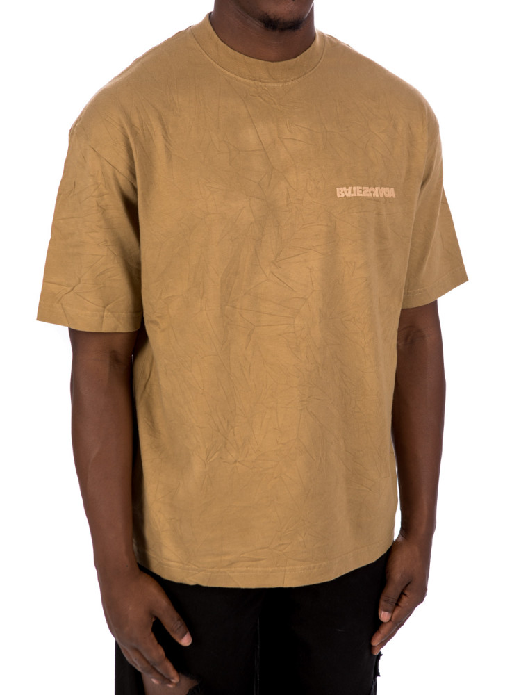 tan balenciaga shirt