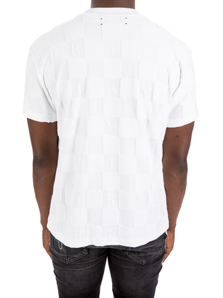 Amiri Checkered Towel Tee