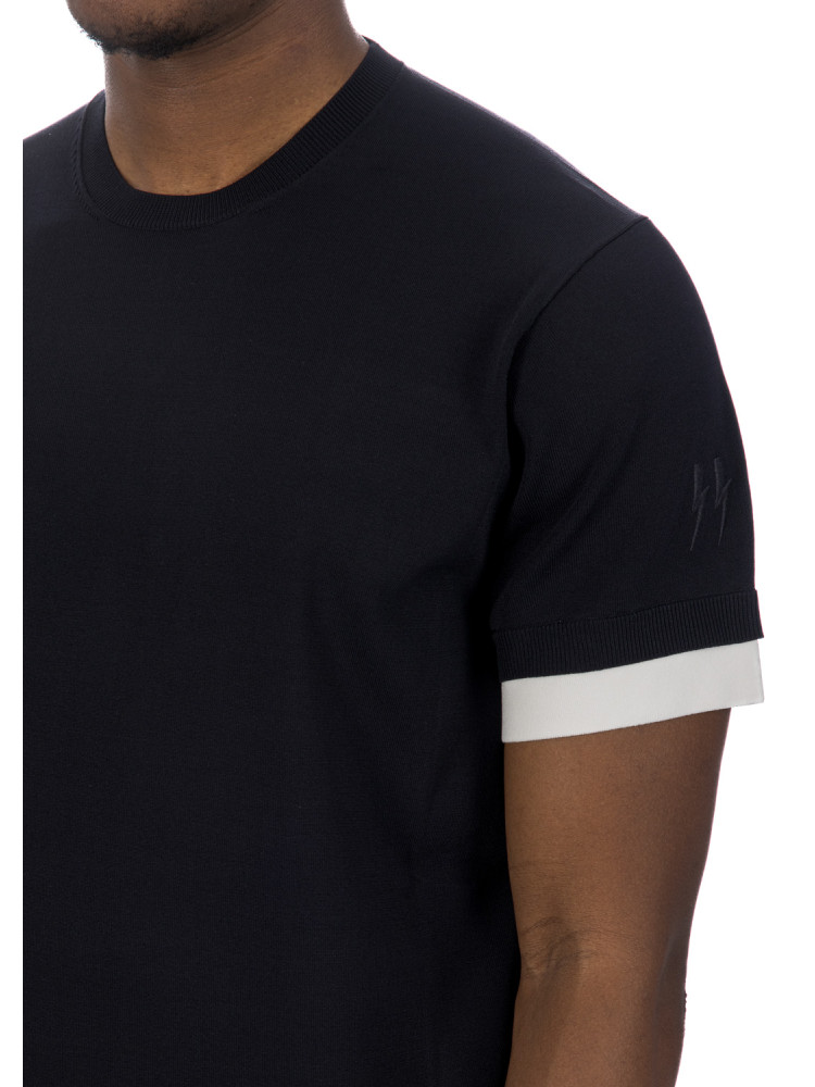 Neil Barrett Tecno Knit Tshirt | Credomen