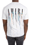 Amiri paint drip core logo tee Amiri  PAINT DRIP CORE LOGO TEEwit - www.credomen.com - Credomen