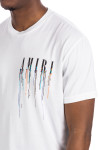 Amiri paint drip core logo tee Amiri  PAINT DRIP CORE LOGO TEEwit - www.credomen.com - Credomen