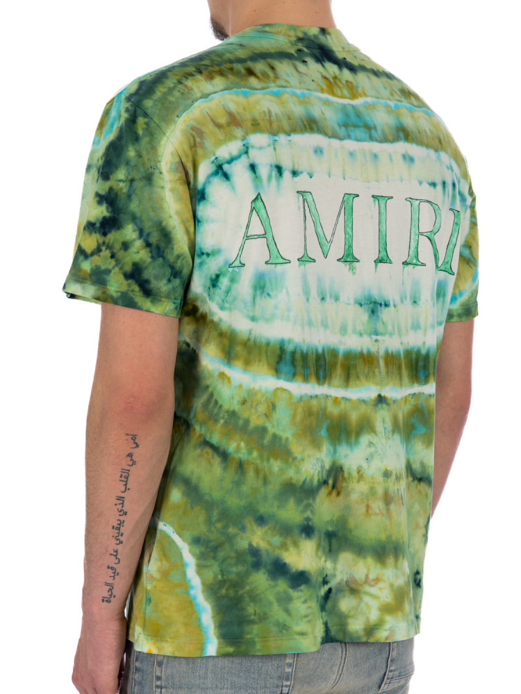 Hot Amiri shirt olive tye dye