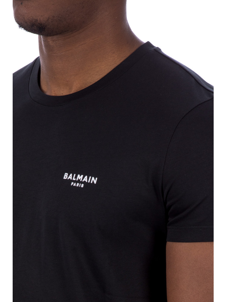 Balmain classic ss t-shirt Balmain  CLASSIC SS T-SHIRTzwart - www.credomen.com - Credomen