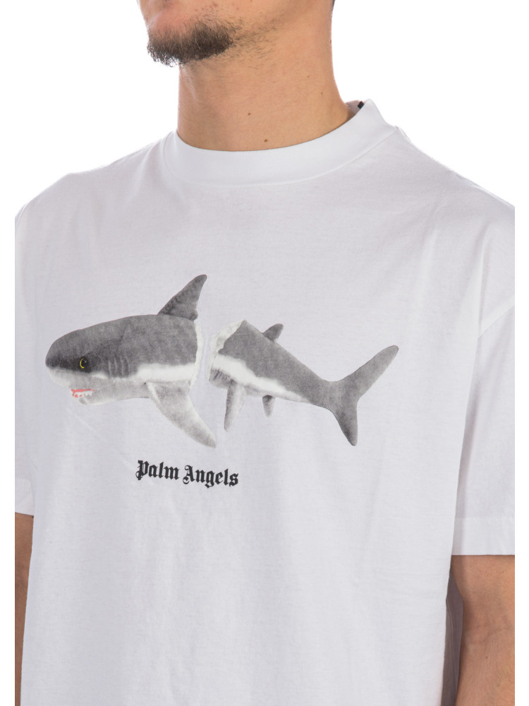 新品 Palm Angels Shark CLASSIC TEETシャツ/カットソー(半袖/袖なし) - TONFERREIRACOM