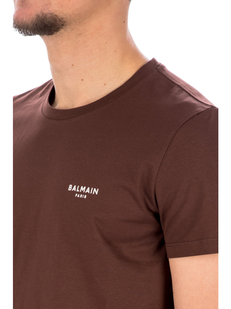 Balmain classic ss t-shirt Balmain  CLASSIC SS T-SHIRTbruin - www.credomen.com - Credomen