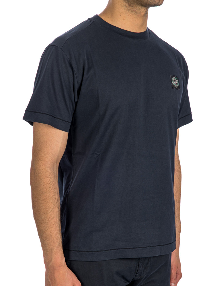 Stone Island t-shirt Stone Island  T-SHIRTblauw - www.credomen.com - Credomen