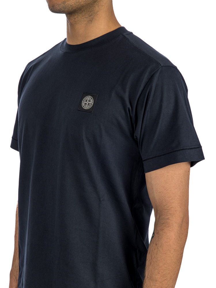 Stone Island t-shirt Stone Island  T-SHIRTblauw - www.credomen.com - Credomen