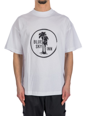 Blue Sky Inn palm logo tee 423-04421
