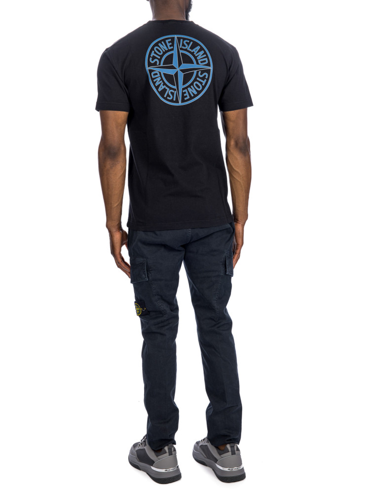 Stone Island t-shirt Stone Island  T-SHIRTblauw - www.credomen.com - Credomen