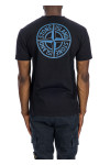 Stone Island t-shirt Stone Island  T-SHIRTblauw - www.credomen.com - Credomen