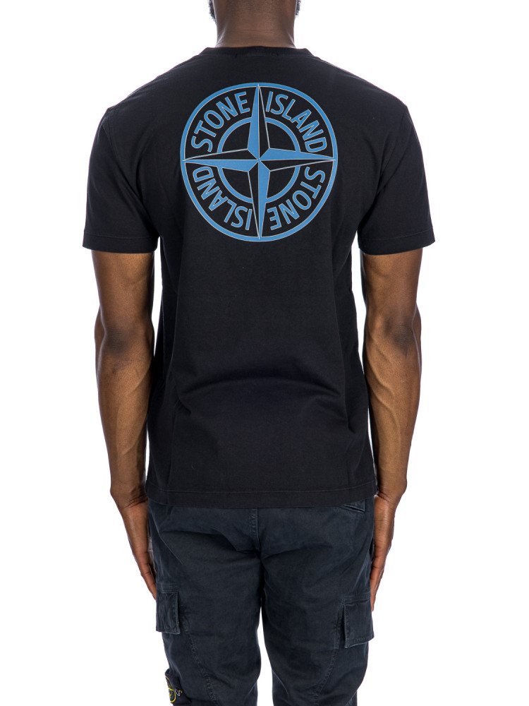 Stone Island t-shirt Stone Island  T-SHIRTblauw - www.credomen.com - Credomen