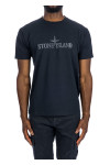 Stone Island t-shirt Stone Island  T-SHIRTblauw - www.credomen.com - Credomen