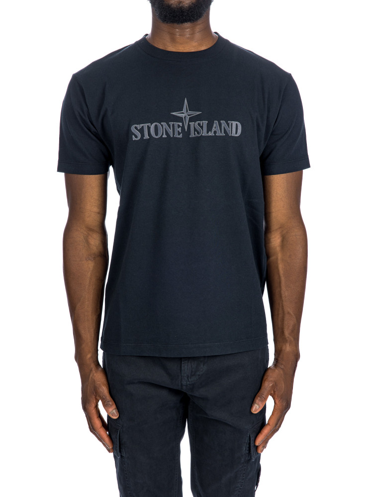 Stone Island t-shirt Stone Island  T-SHIRTblauw - www.credomen.com - Credomen