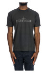 Stone Island t-shirt Stone Island  T-SHIRTgrijs - www.credomen.com - Credomen