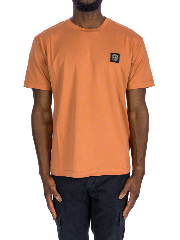 Stone Island t-shirt Stone Island  T-SHIRToranje - www.credomen.com - Credomen