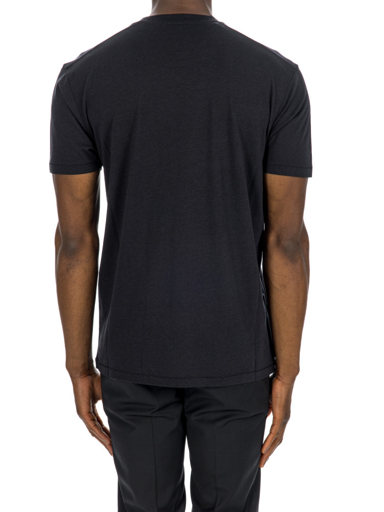 Tom Ford lyocell ss crew neck Tom Ford  LYOCELL SS CREW NECKzwart - www.credomen.com - Credomen