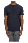 Moncler ss t-shirt Moncler  SS T-SHIRTblauw - www.credomen.com - Credomen