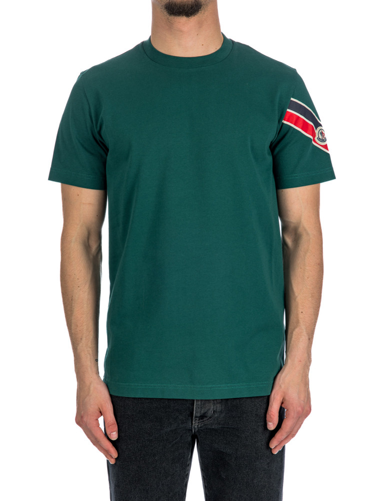 Moncler ss t-shirt Moncler  SS T-SHIRTgroen - www.credomen.com - Credomen