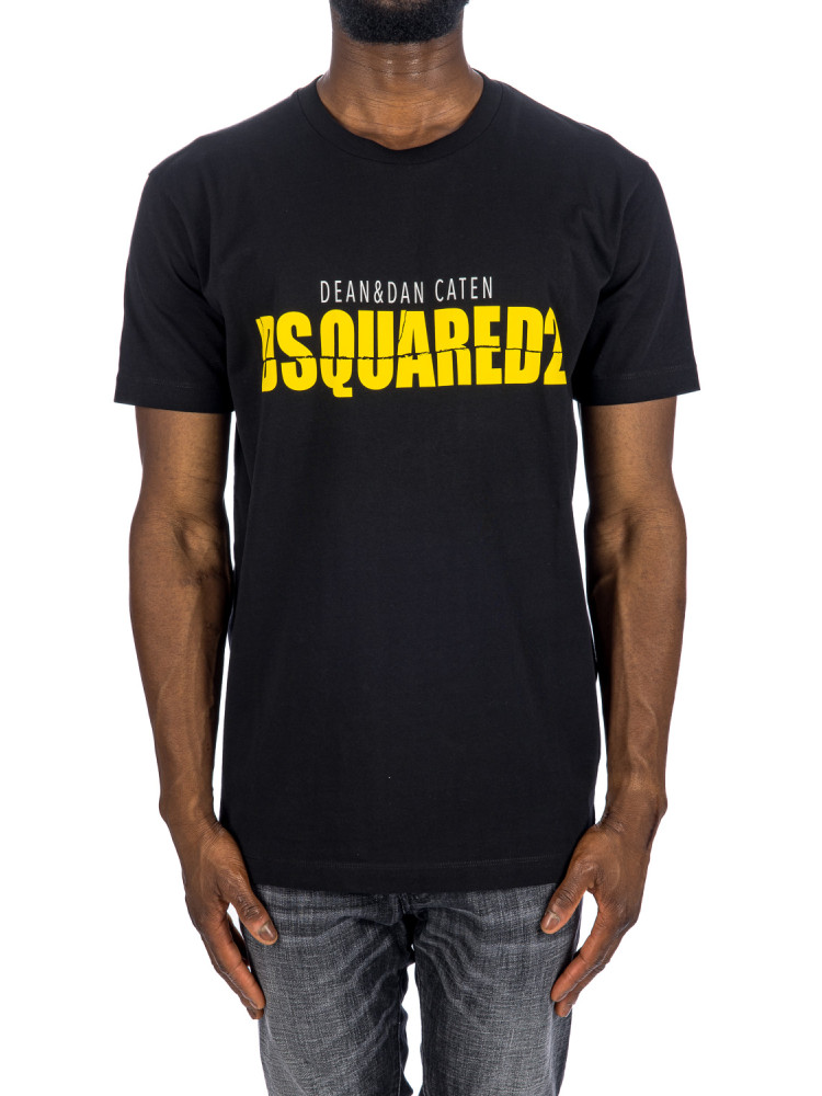 Dsquared2 t-shirt Dsquared2  T-SHIRTzwart - www.credomen.com - Credomen