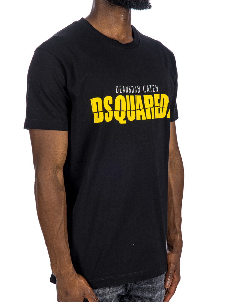 Dsquared2 t-shirt Dsquared2  T-SHIRTzwart - www.credomen.com - Credomen