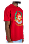 Casablanca casa crest t-shirt Casablanca  Casa Crest T-Shirtrood - www.credomen.com - Credomen