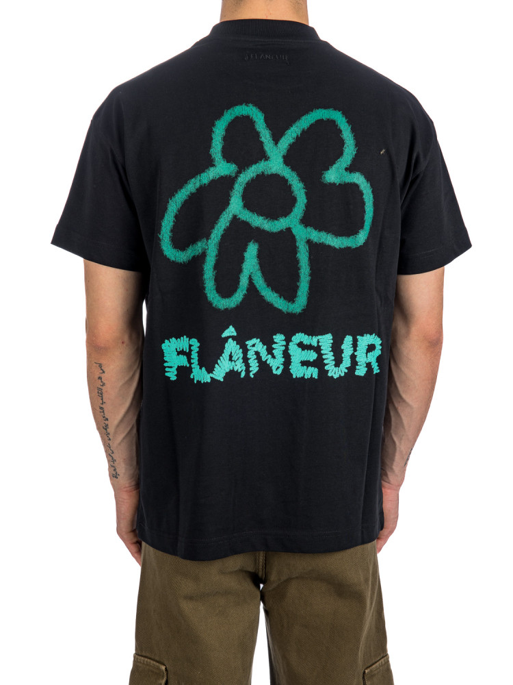 Flaneur Homme flower doodle Flaneur Homme  FLOWER DOODLEzwart - www.credomen.com - Credomen