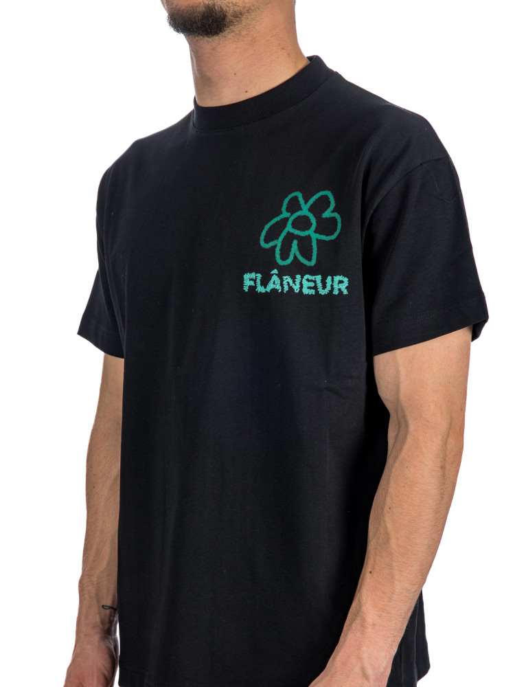 Flaneur Homme flower doodle Flaneur Homme  FLOWER DOODLEzwart - www.credomen.com - Credomen