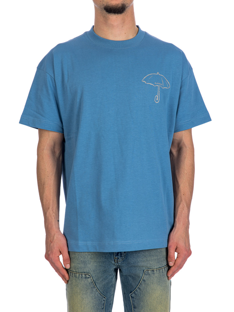 Flaneur Homme umbrella t-shirt Flaneur Homme  UMBRELLA T-SHIRTblauw - www.credomen.com - Credomen