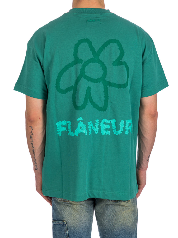 Flaneur Homme flower doodle Flaneur Homme  FLOWER DOODLEgroen - www.credomen.com - Credomen