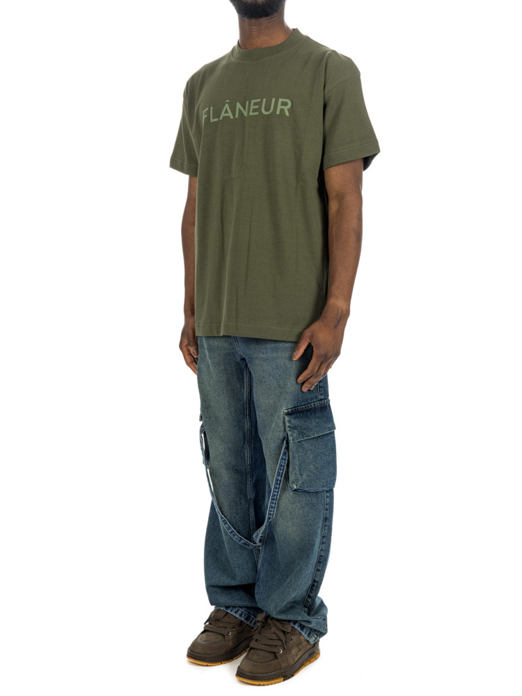 Flaneur Homme tonal logo ts Flaneur Homme  TONAL LOGO TSgroen - www.credomen.com - Credomen