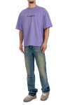 Flaneur Homme box logo t-shirt Flaneur Homme  BOX LOGO T-SHIRTpaars - www.credomen.com - Credomen