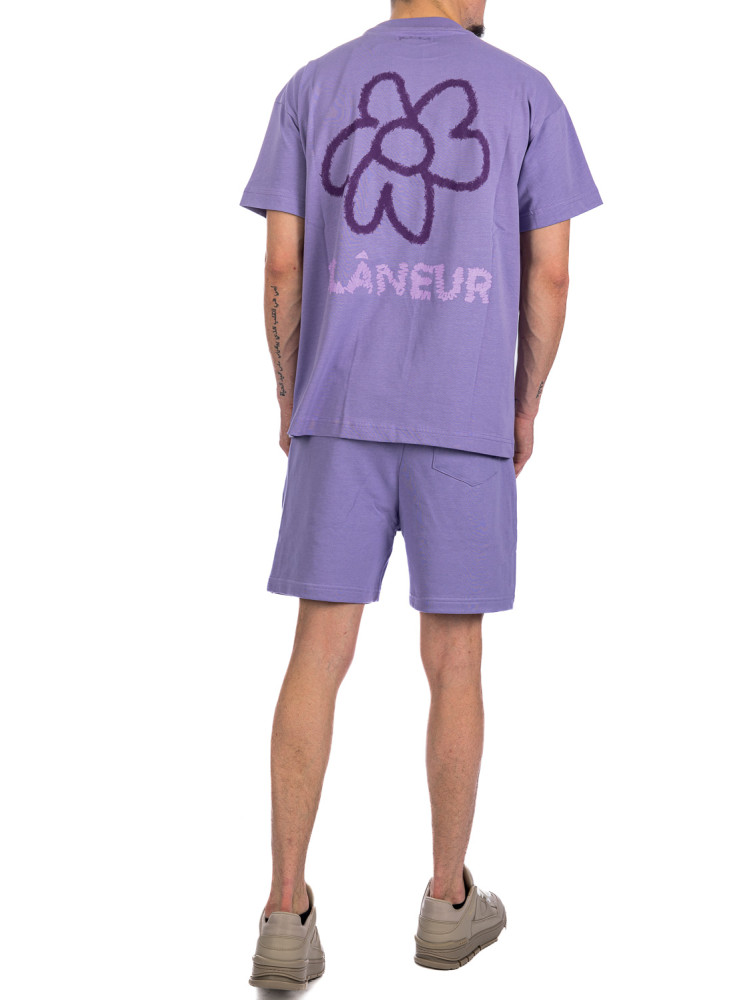 Flaneur Homme flower doodle Flaneur Homme  FLOWER DOODLEpaars - www.credomen.com - Credomen