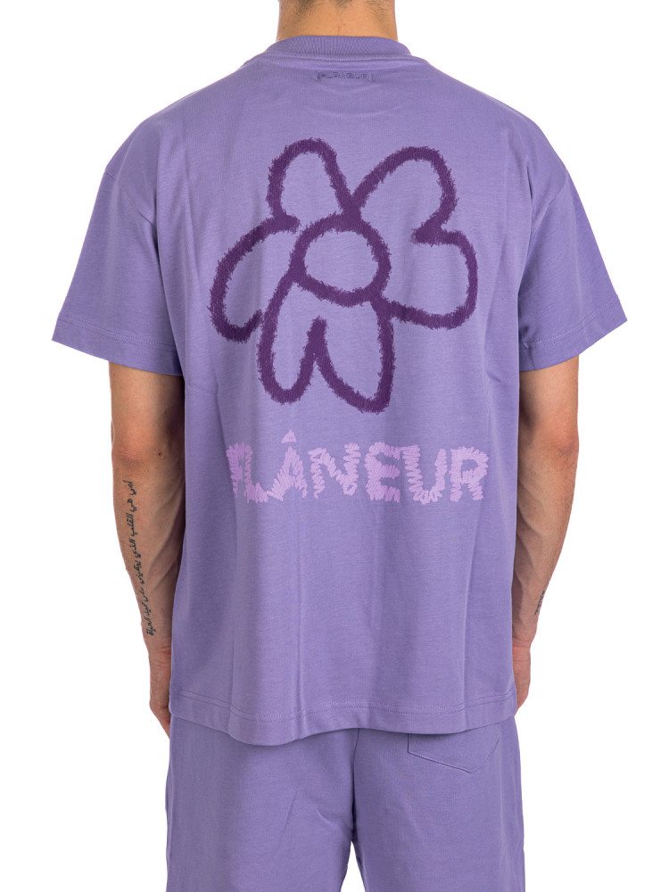 Flaneur Homme flower doodle Flaneur Homme  FLOWER DOODLEpaars - www.credomen.com - Credomen