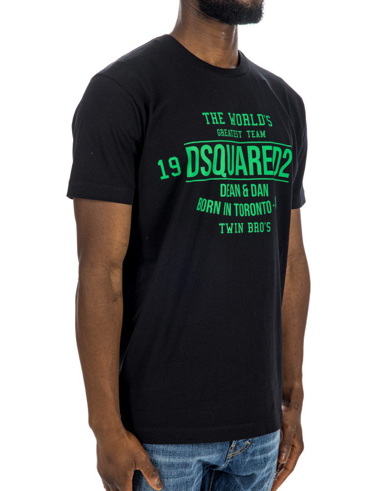 Dsquared2 cool fit tee Dsquared2  COOL FIT TEEzwart - www.credomen.com - Credomen