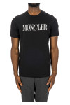 Moncler ss t-shirt Moncler  SS T-SHIRTzwart - www.credomen.com - Credomen