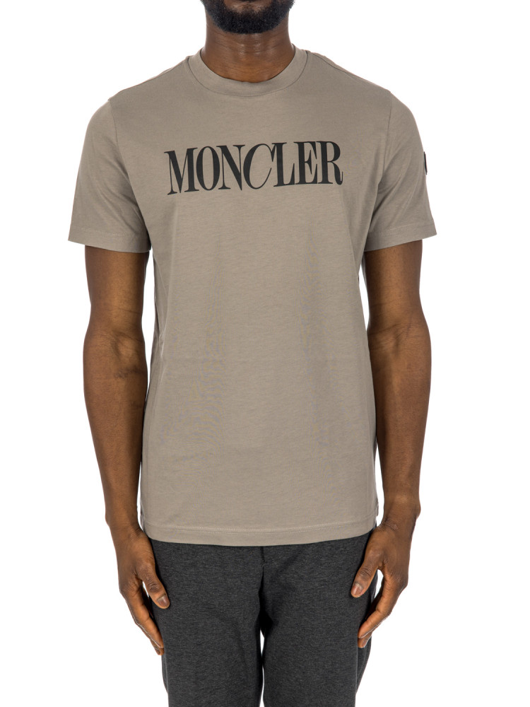 Moncler ss t-shirt Moncler  SS T-SHIRTgrijs - www.credomen.com - Credomen