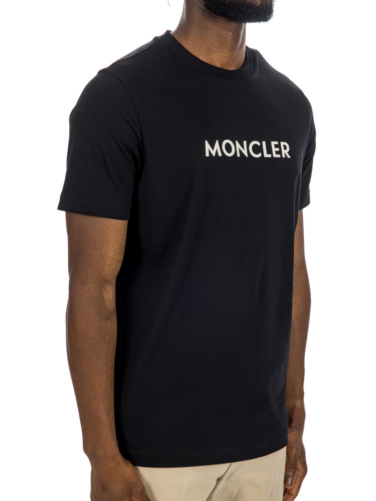 Moncler ss t-shirt Moncler  SS T-SHIRTzwart - www.credomen.com - Credomen