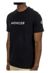 Moncler ss t-shirt Moncler  SS T-SHIRTzwart - www.credomen.com - Credomen