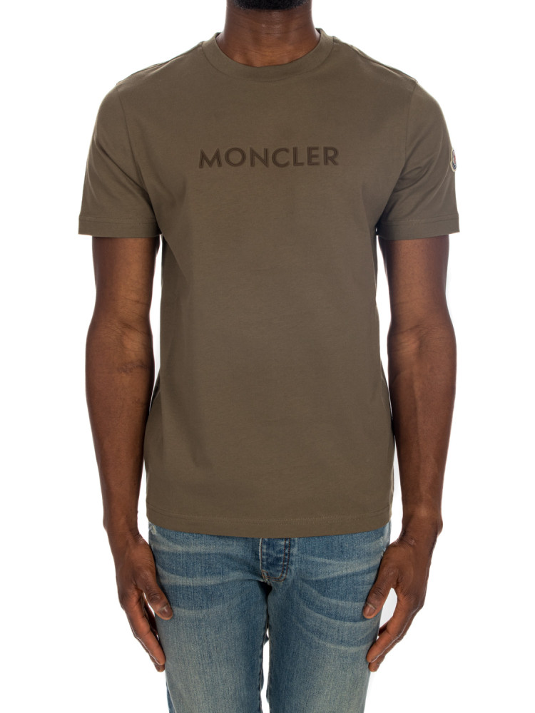 Moncler ss t-shirt Moncler  SS T-SHIRTgroen - www.credomen.com - Credomen