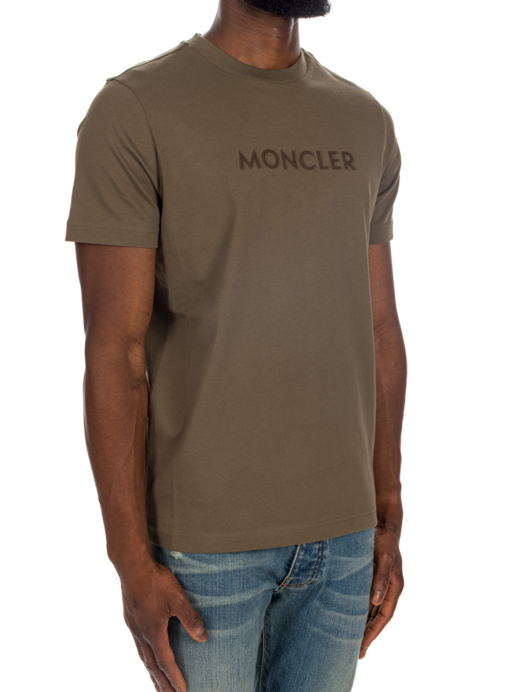 Moncler ss t-shirt Moncler  SS T-SHIRTgroen - www.credomen.com - Credomen