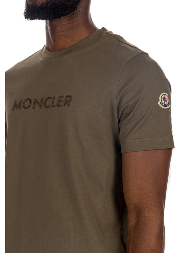 Moncler ss t-shirt Moncler  SS T-SHIRTgroen - www.credomen.com - Credomen