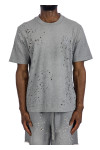 Amiri shotgun embroidered tee Amiri  SHOTGUN EMBROIDERED TEEgrijs - www.credomen.com - Credomen