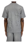 Amiri shotgun embroidered tee Amiri  SHOTGUN EMBROIDERED TEEgrijs - www.credomen.com - Credomen