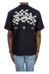 Amiri bones stacked tee Amiri  BONES STACKED TEEzwart - www.credomen.com - Credomen