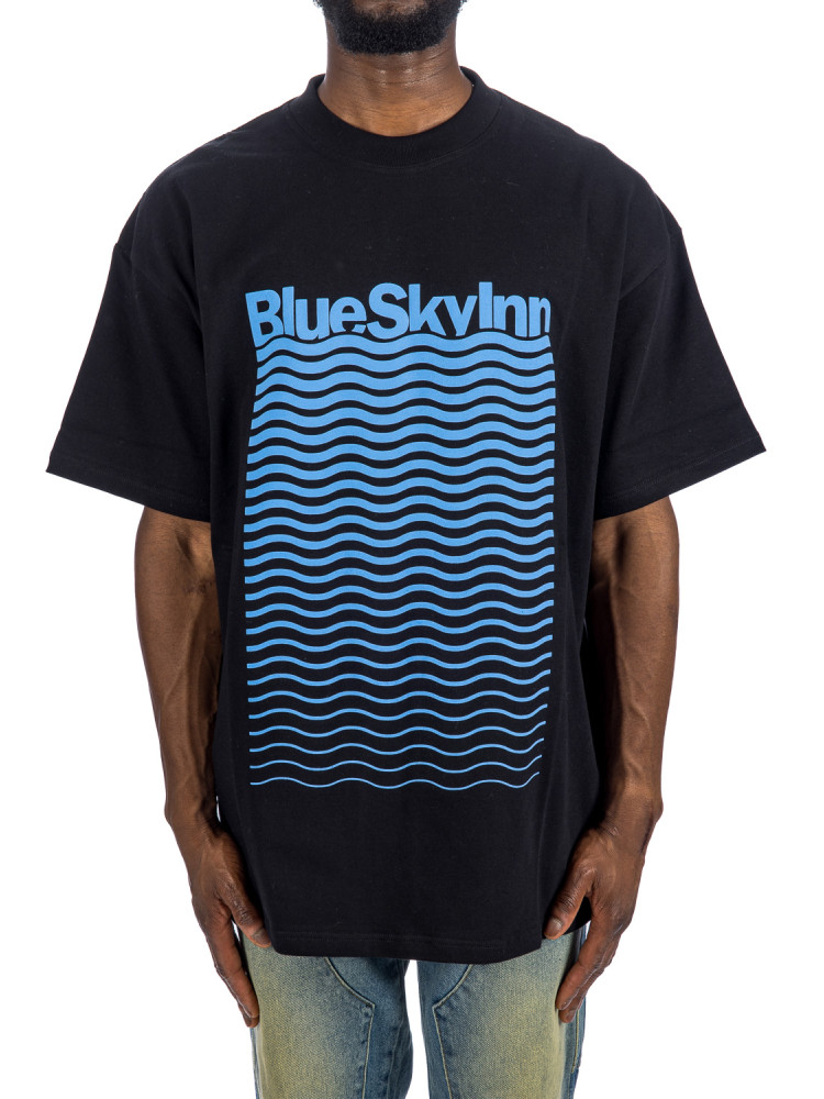 Blue Sky Inn waves t-shirt Blue Sky Inn  WAVES T-SHIRTzwart - www.credomen.com - Credomen